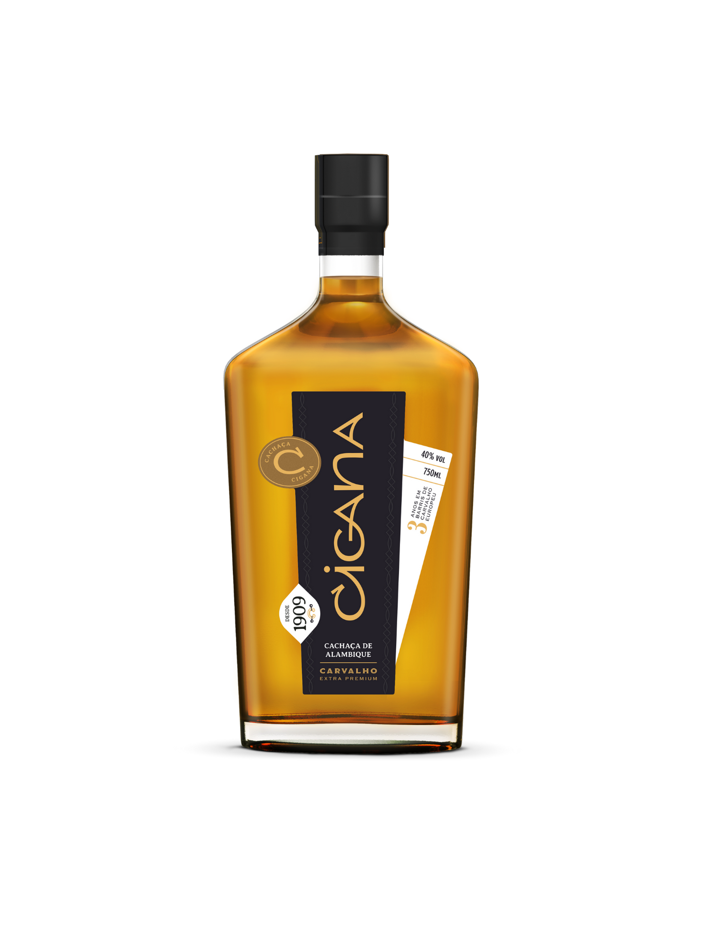 Cachaça Cigana Carvalho 750ml