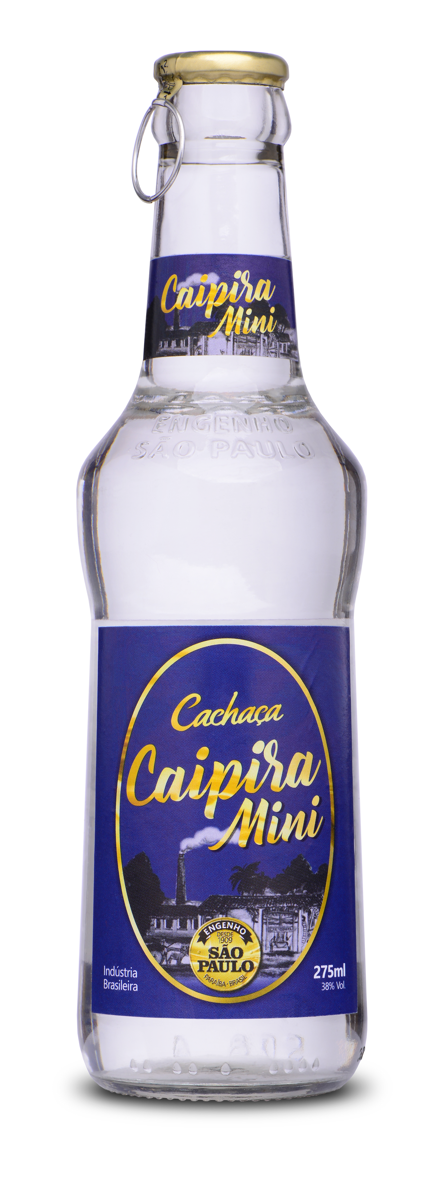 Cachaça Caipira Tradicional Mini 255ml
