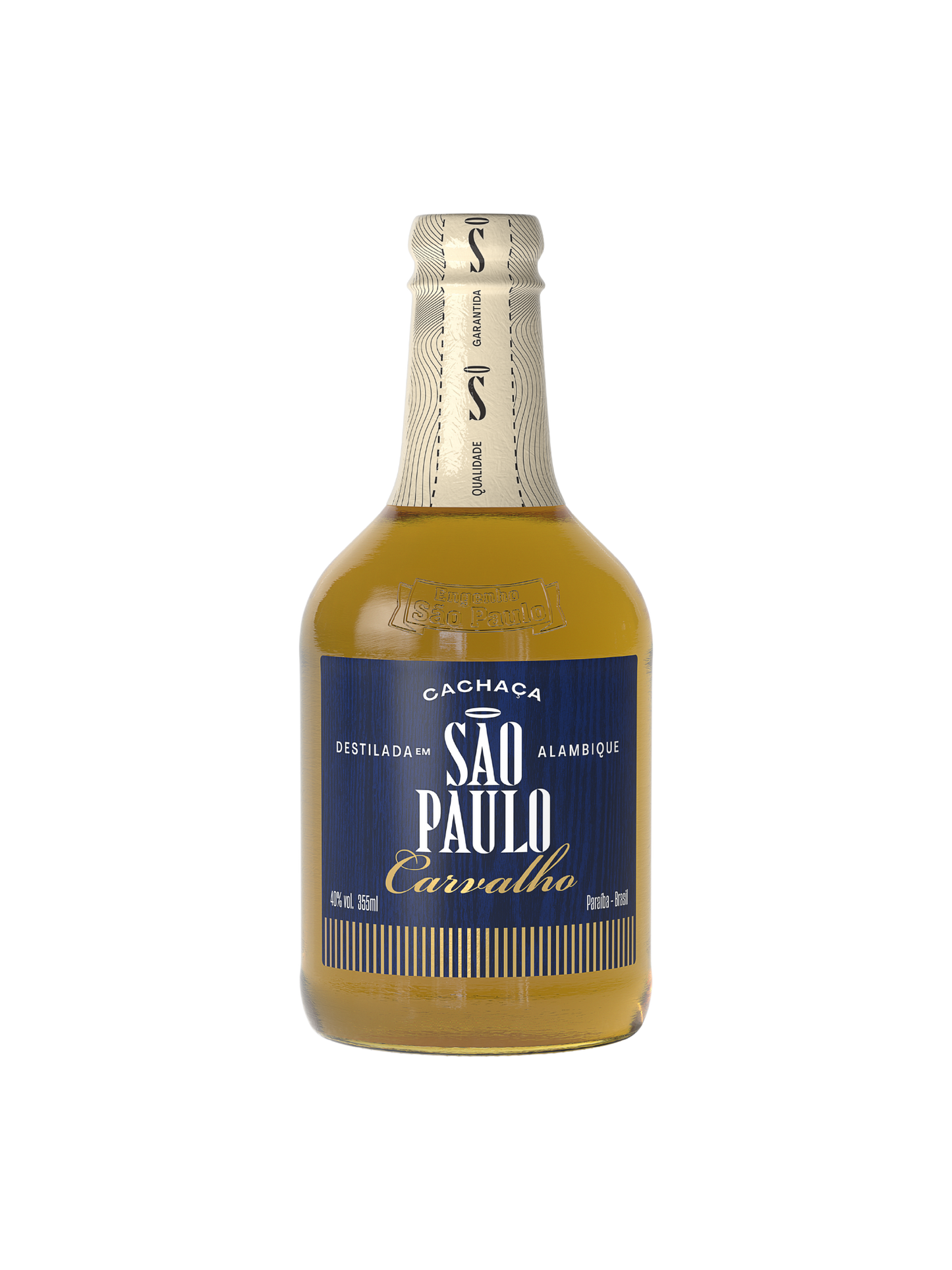 Cachaça São Paulo Carvalho 355ml