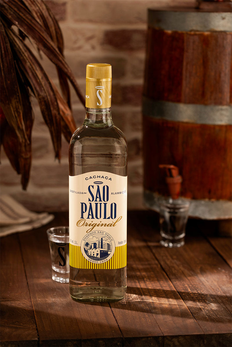 Cachaça São Paulo Original 1000ml