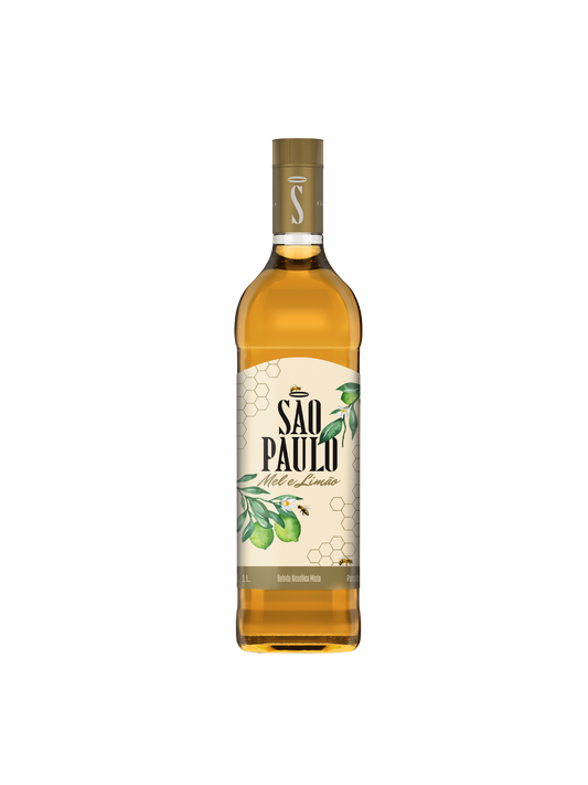 Cachaça São Paulo Mel e Limão 1000ml