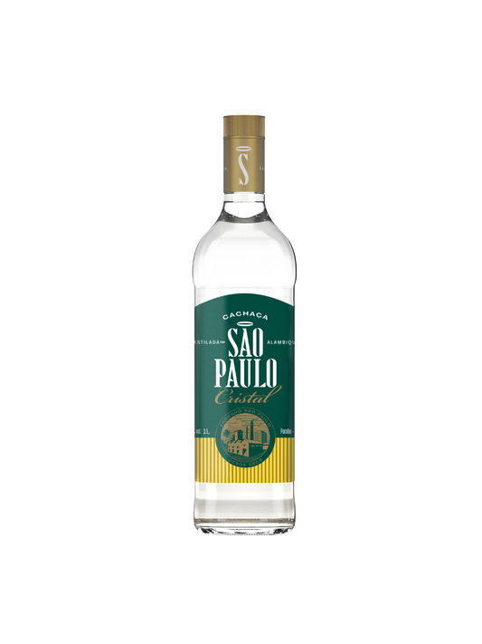 Cachaça São Paulo Cristal 1000ml