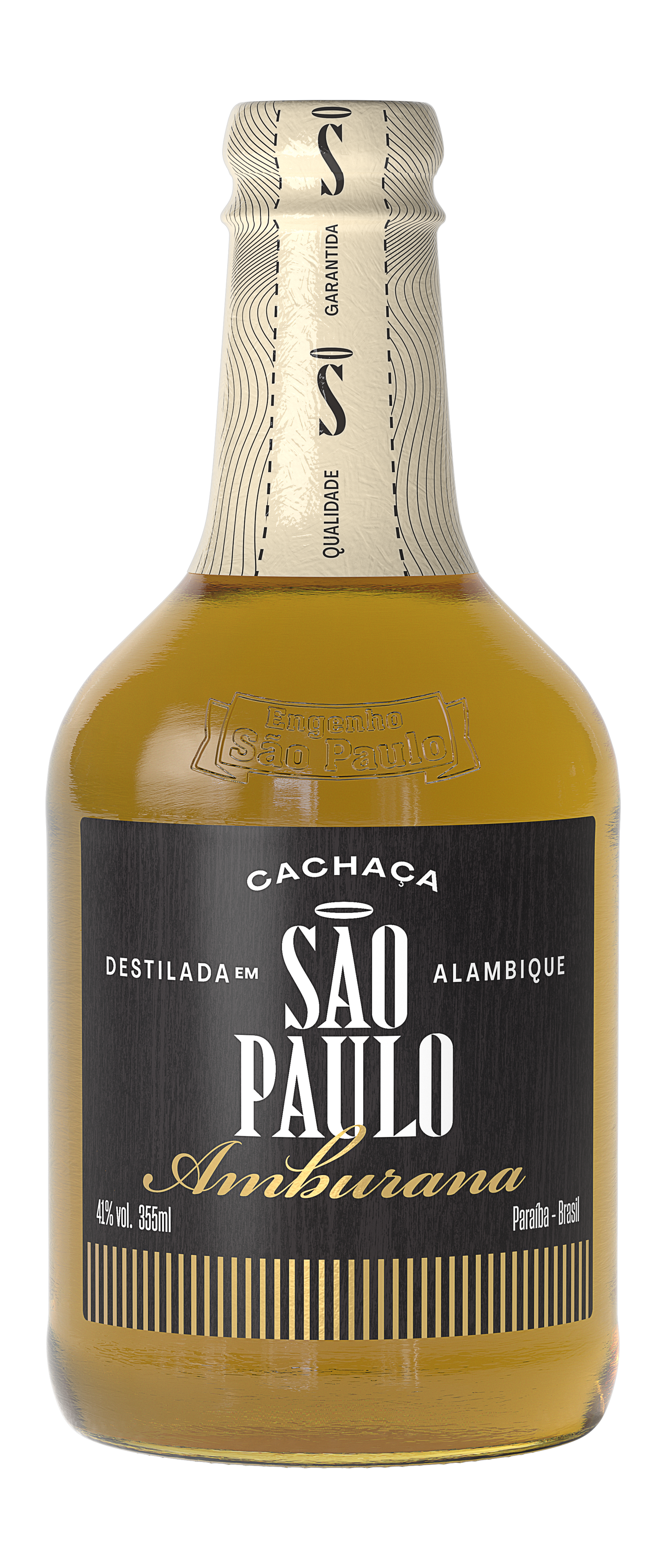 Cachaça São Paulo Amburana 355ml