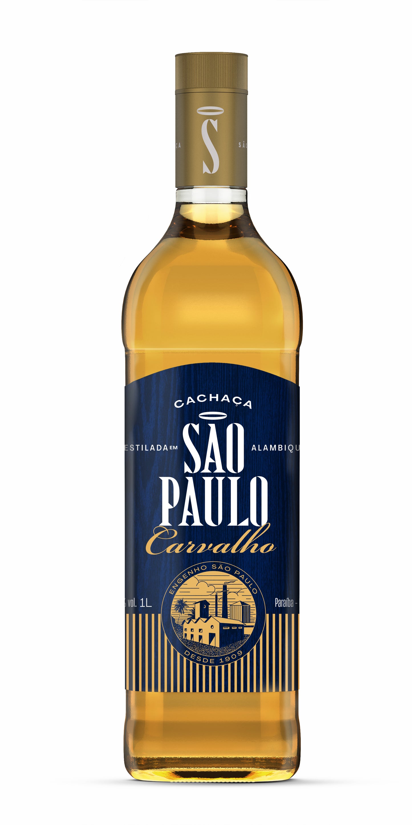 Cachaça São Paulo Carvalho 1000ml