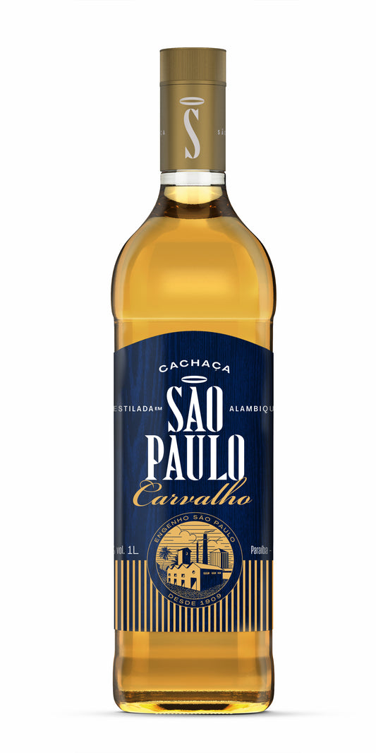 Cachaça São Paulo Carvalho 1000ml