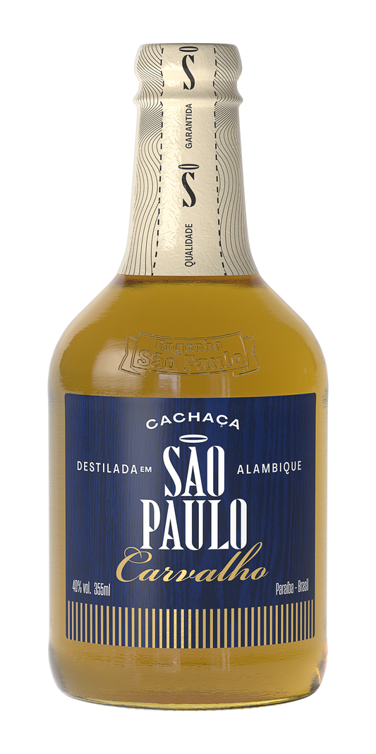Cachaça São Paulo Carvalho 355ml