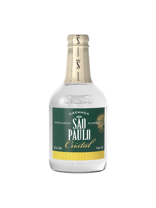 Cachaça São Paulo Cristal 355ml